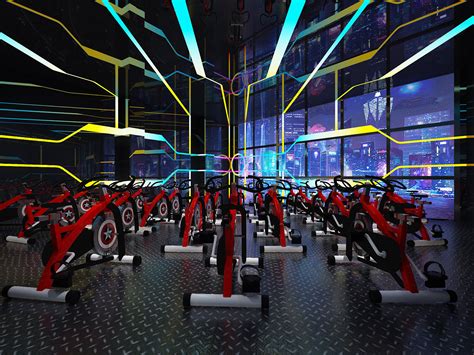 为繁忙都市人准备的健身场所 —— PLUS健身房 【灵想装饰】-设计案例-建E室内设计网