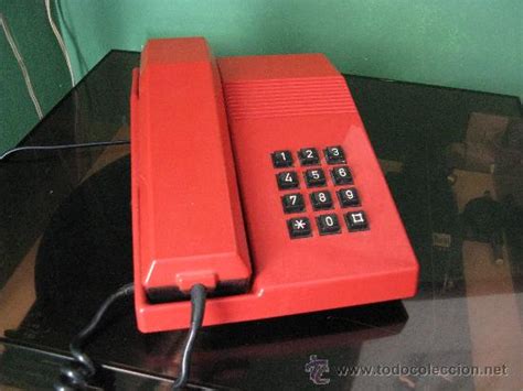 Telefono rojo modelo teide de telefonica ¡liqui - Vendido en Venta ...