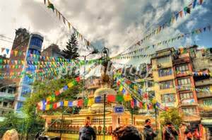 ネパール カトマンズの街並み 写真素材 [ 3031470 ] - フォトライブラリー photolibrary