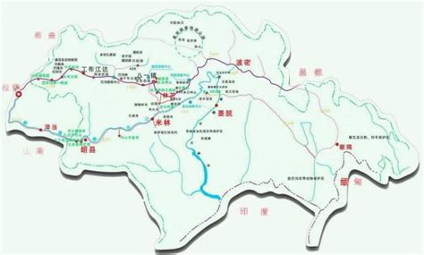 西藏昌都地图_裕安图片网