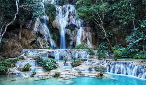 Kuang Si Waterfalls, Laos | Unveiled! The Best Destinations in ...