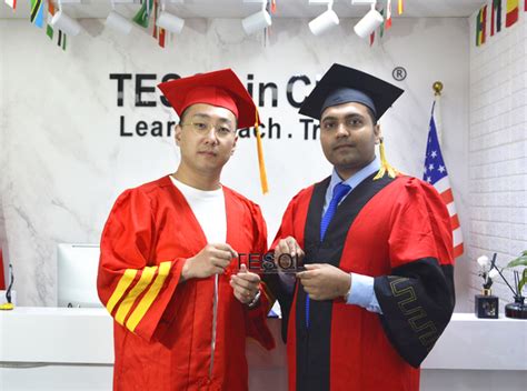 TESOL官网-恭喜商务课程的小伙伴成功考取TESOL证书