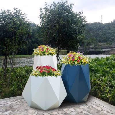 玻璃钢花朵造型花坛树池坐凳_玻璃钢花盆树池 - 欧迪雅凡家具