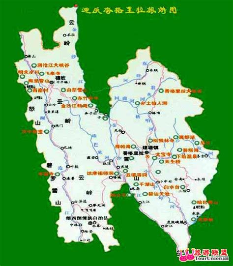 迪庆旅游地图,迪庆,旅游(第4页)_大山谷图库