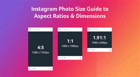 Aspect Ratios Across Placements - Facebook, Instagram, Audience Network ...