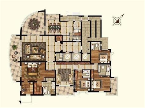 上海汤臣一品复式豪宅_767㎡_JPG平面图-室内方案文本-筑龙室内设计论坛