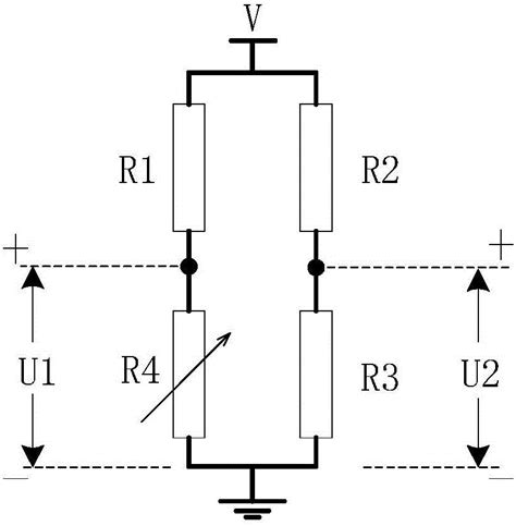 桥式电路测量电阻式传感器的系统的制作方法