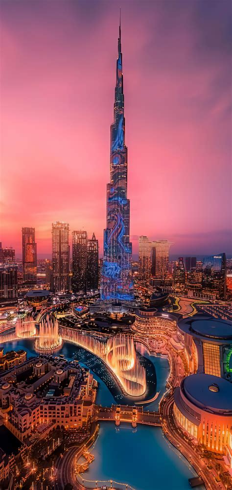 哈利法塔Burj Khalifa Tower声光秀——于洋摄影_发现之美-站酷ZCOOL