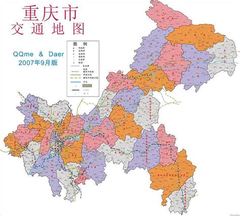 重庆市地图