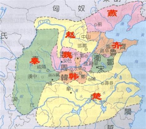 七国地图图片