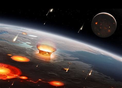 地球曾遭100公里大小彗星撞击 万幸人类生存了下来_凤凰科技