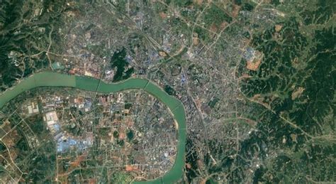 湖南省地图 - 湖南省卫星地图 - 湖南省高清航拍地图