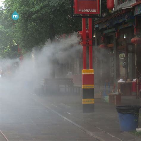 户外喷雾降温设备的工作原理-广州华都伟创环保