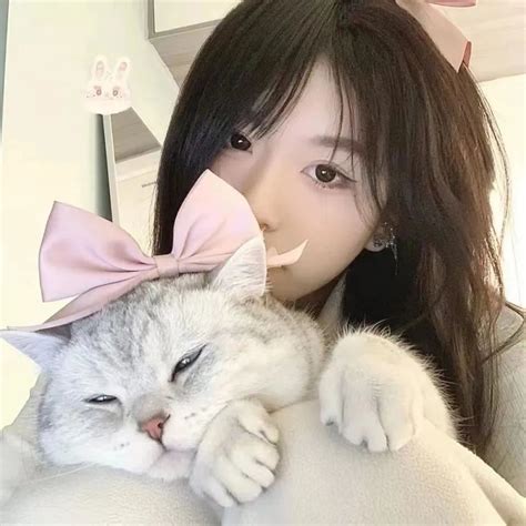 可爱女生头像大白兔奶糖女孩图片