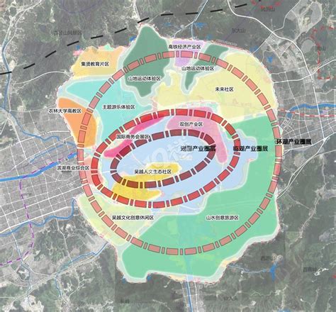 临安滨湖新城规划图，暗示了临安高铁站位置？-我要爆料-临安爆料-临安19楼