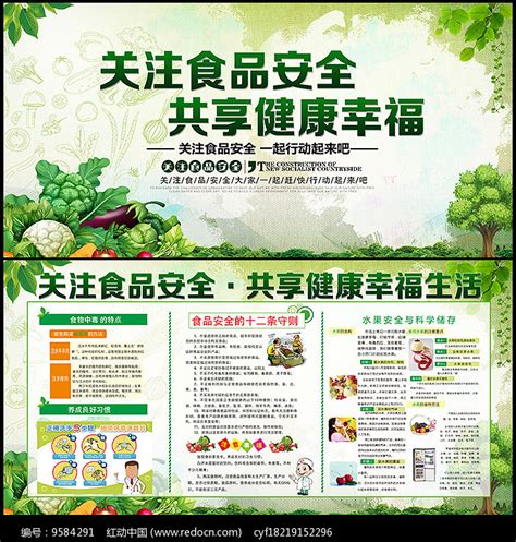 食品安全知识专栏设计图片_展板_编号9584291_红动中国