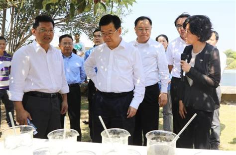 黄敏副市长率队调研水务集团南山水质净化厂
