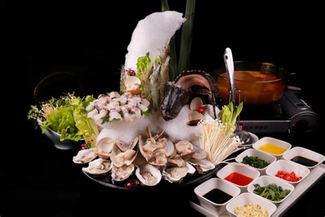 鸿运海鲜围炉,中国菜系,食品餐饮,摄影素材,汇图网www.huitu.com