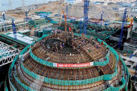 福清核电5号机组内层安全壳封顶顺利完成_中国核能行业协会