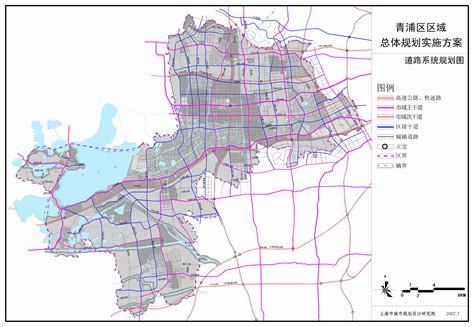 上海市青浦区金泽镇新镇区控制性详细规划-规划设计资料