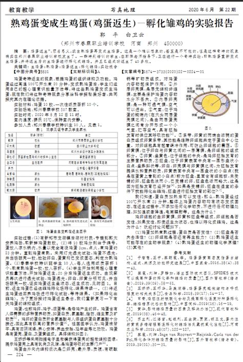 职校校长发表“熟鸡蛋返生孵小鸡”论文 学校还开展“原子能量波动速读”课程_郑州