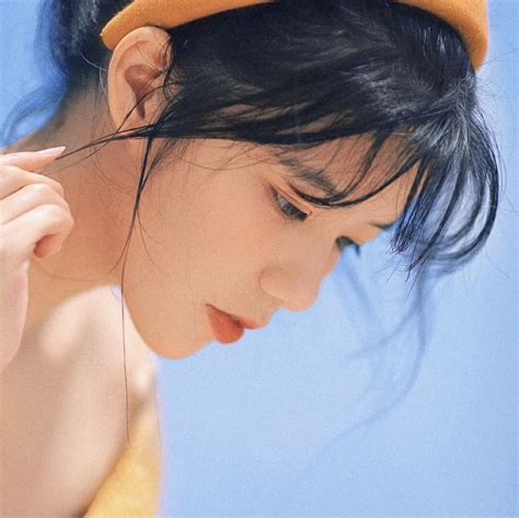 夏日风甜美女生头像图片