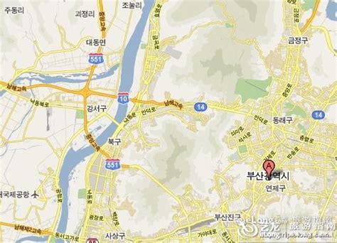 釜山地图