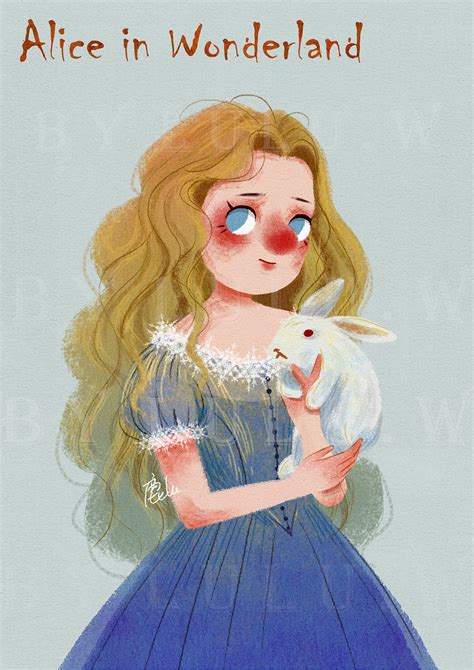 《爱丽丝梦游仙境》（Alice in Wonderland）|插画|商业插画|Queena芊静 - 原创作品 - 站酷 (ZCOOL)