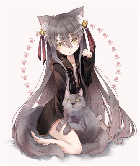 动漫猫咪少女图片