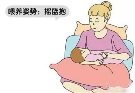 母乳喂养指导：12张图讲清，4种喂奶姿势+7种喂奶技巧_婴儿
