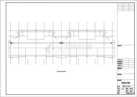 邯郸市云海花园小区3层框架结构高档别墅给排水设计CAD图纸_框架结构_土木在线