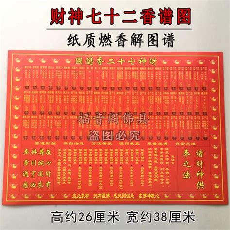 香谱72图解图片