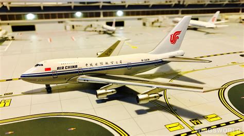 Skywings 1:400 Boeing 747SP Air China 中国国际航空 SKY-057S B-2438 JC代工，GJ模具 ...
