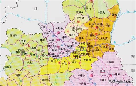 渭南市地图 - 卫星地图、高清全图 - 我查