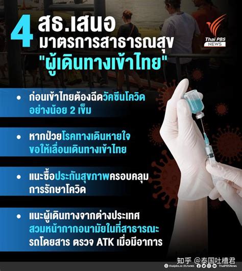 【泰国篇】2022年泰国最新入境/回国政策攻略：签证、机票、隔离，疫苗证明、核酸检测等，你关心的答案都在这里 - 知乎