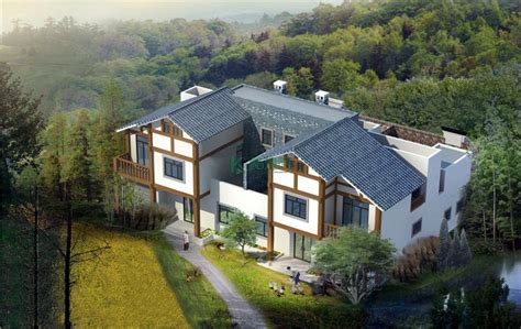 现代风格农村自建别墅设计图纸案例共两层占地90平方米案例参考