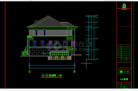 金华住宅楼建筑施工CAD设计图纸_住宅小区_土木在线
