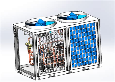 10P顶出风冷暖空调3D模型下载_三维模型_SolidWorks模型 - 制造云 | 产品模型