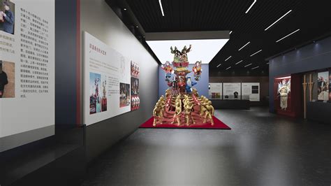汉中市非物质文化遗产展厅|空间|展示设计 |野猫上树 - 原创作品 - 站酷 (ZCOOL)