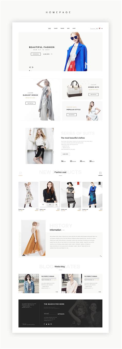 女装网站设计|网页|电商|hikarisaikou - 原创作品 - 站酷 (ZCOOL)