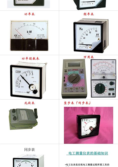 电工仪表的使用——常见仪表及基础知识ppt课件_卡卡办公