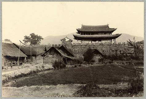 1908年云南思茅老照片 莫理循摄-天下老照片网