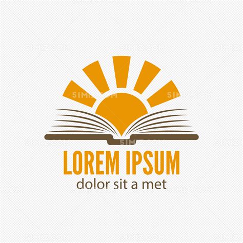 矢量图书logo图片素材免费下载 - 觅知网