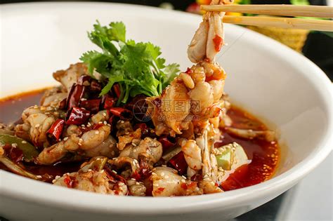 蒜香牛蛙,中国菜系,食品餐饮,摄影素材,汇图网www.huitu.com