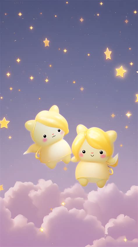 星空小熊温柔头像女生