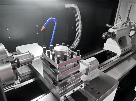 车床加工钢制零件金属加工厂的数控机床视频特效素材-千库网