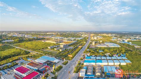 豫东南高新技术产业开发区建设掠影-信阳日报-图片