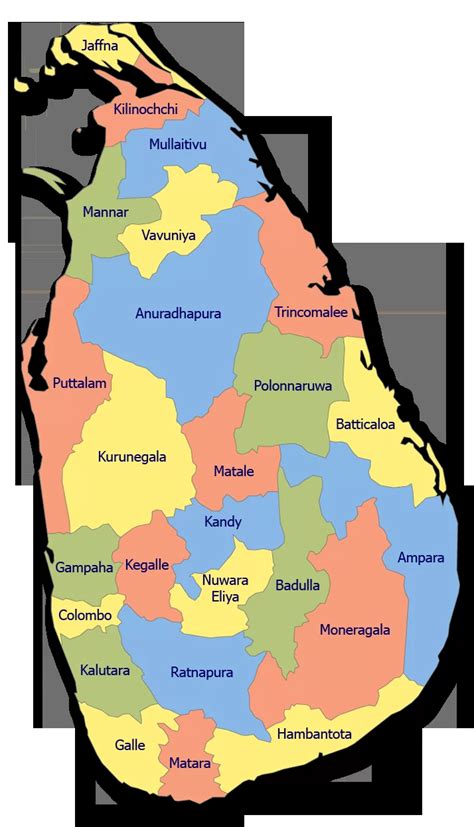 斯里兰卡地图高清版 - 斯里兰卡地图 - 地理教师网