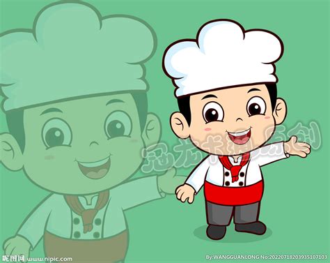 卡通小厨师经典重置版本设计图__动漫人物_动漫动画_设计图库_昵图网nipic.com