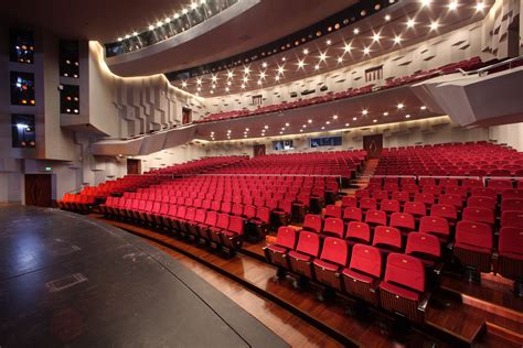 [杭州]独特造型设计著名现代文化大剧院室内装修施工图（含效果及实景）-文化教育装修-筑龙室内设计论坛